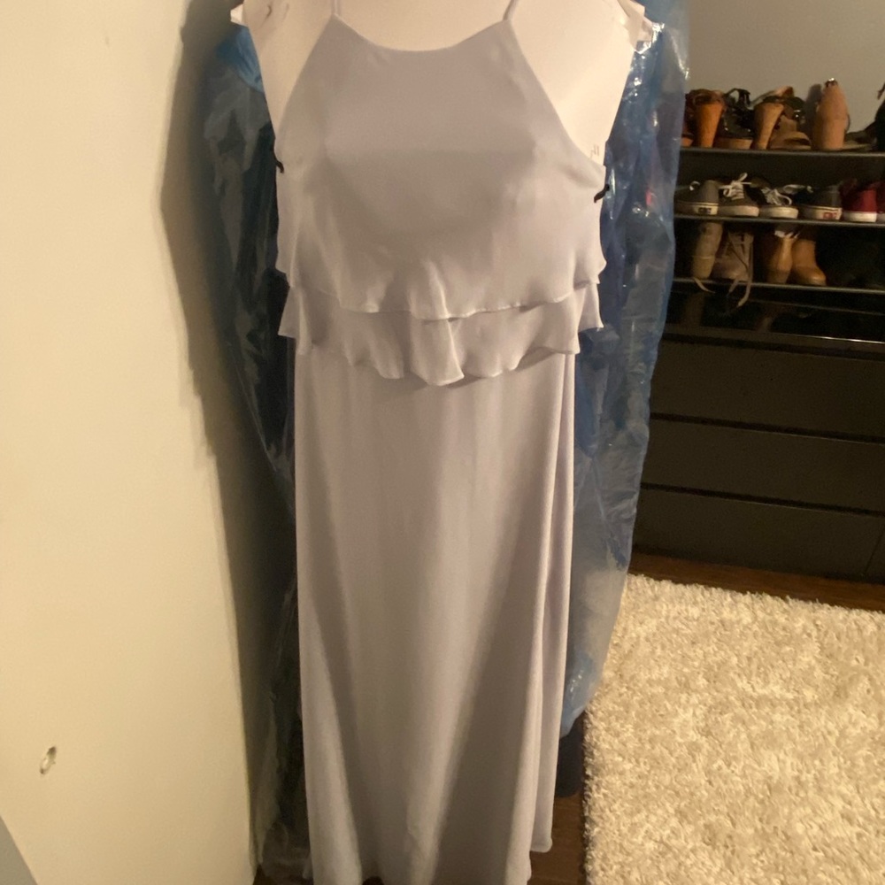 Whisper Blue bridesmaid dress